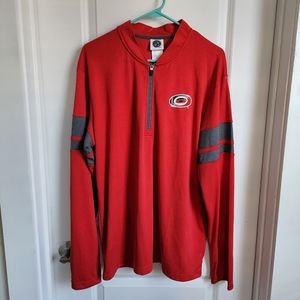 Carolina Hurricanes - 1/4 Zip Jacket - Red - L